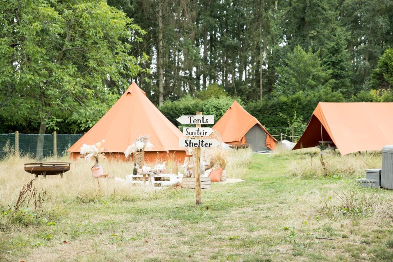Отель Fiertelmeers Boutique Glamping Ронсе Экстерьер фото